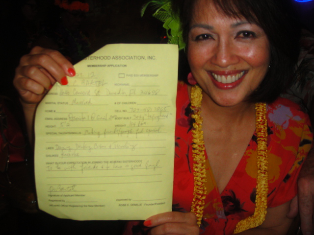 My lovely tukayo Rose Bartel signed up on October 27, 2012 - DSC00047